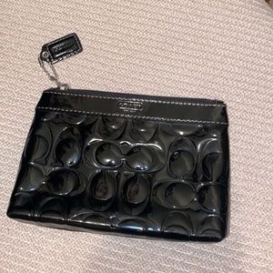 Black coach purse